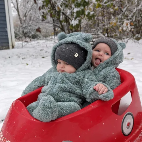 Miniatura 5 de FURTALK Gorro de invierno con forro polar para bebés de 0 a 8 años