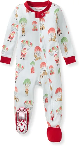 Miniatura 102 de Burt's Bees Baby Pijama para bebé niña, 100% algodón orgánico, pijama de una pieza, overol diagonal con cremallera, ajuste cómodo