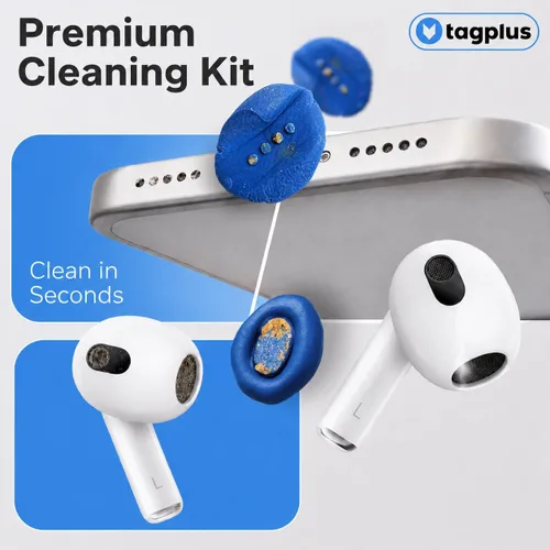 Miniatura 2 de Kit de limpieza para Airpod + herramienta de limpieza Pro - Compatible con kit de limpieza de auriculares para iPhone, kit de limpieza para iPhone