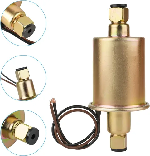 Miniatura 7 de Bomba de combustible eléctrica universal de 12 V, 5-9 PSI 30 GPH de gasolina y gasóleo, bomba de transferencia de combustible diesel para motor