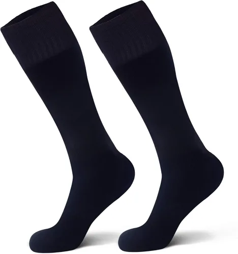 Miniatura 6 de Calcetines deportivos deportivos de fútbol para jóvenes, niños y niñas de 4 a 16 años de edad, calcetines deportivos altos