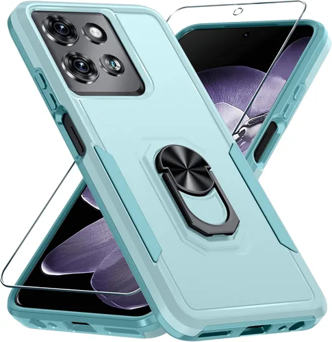 Miniatura 25 de Janmitta - Funda compatible con Moto G 5G 2023 con protector de pantalla, cubierta protectora de cuerpo completo resistente a prueba de golpes