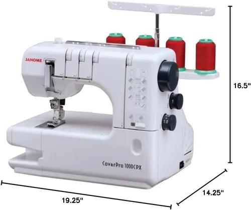 Miniatura 3 de Janome Máquina de coser Cover Pro 1000 CPX y Kit