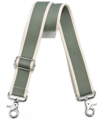 Miniatura 94 de Correa de Bolso Ancha Correa de Hombro Ajustable Correa de Repuesto Cruzada Correa de Bolso de Hardware Plateado