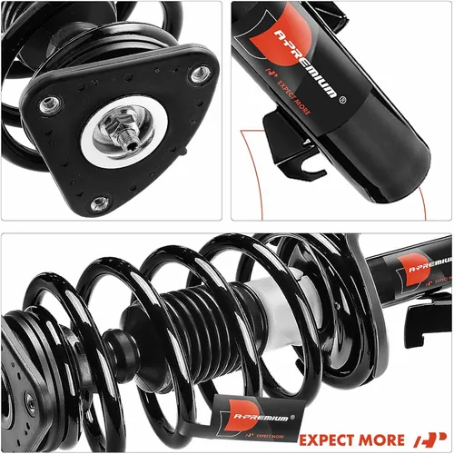 Miniatura 7 de A-Premium Amortiguador de suspensión trasera compatible con Mazda 3 2004-2009, 5 2006-2010/2012-2015, juego de 2 piezas