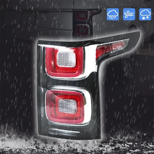 Miniatura 6 de Silscvtt Repuesto para Land Rover Range Rover L405 2018 2019 2020 Lámpara de luz trasera freno trasero derecho lado pasajero exterior LR098346