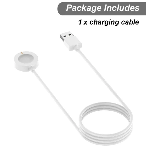 Miniatura 6 de Cargador para Fossil Gen 6/5/4/Sport, para Michael Kors Gen 6/5E/5/4 Smart Watch, cable de carga magnético (1, blanco)