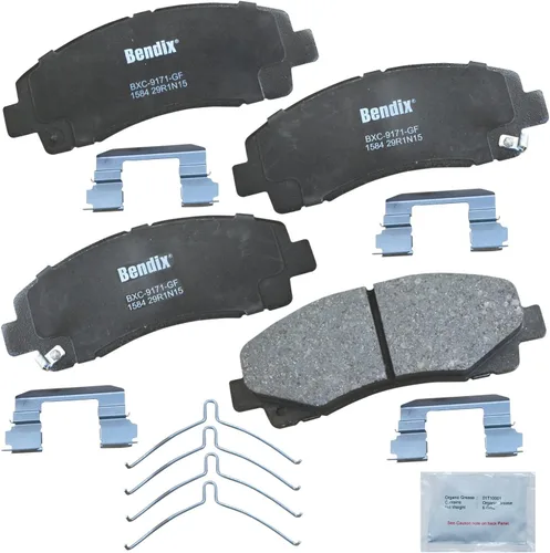 Miniatura 326 de Pastillas de freno delanteras cerámicas Bendix Priority1 CFC2302 para Hyundai Elantra 2021, Sonata 2022-2020, Kia K5 2023-2021