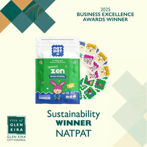 Miniatura 3 de NATPAT Zen Patch Calcomanías Calmantes del Estado de Ánimo para Niños y Adultos - Libre de Químicos y Medicamentos, Apoyo del Estado de Ánimo