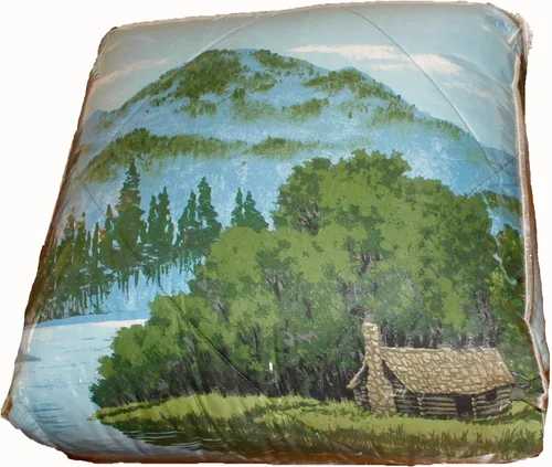 Miniatura 8 de Rustic Cabin Lodge - Juego de edredón de 8 piezas con sábanas (cama en una bolsa) (tamaño matrimonial)