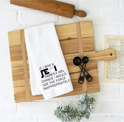 Miniatura 3 de WCGXKO Divertida película inspirada en la cocina, decoración del hogar, regalo de anfitriona, saco de harina, toalla, toalla de mano, toalla de mano
