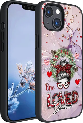 Miniatura 5 de Elephant Blessed to Be Called Mom/Grandma - Funda de teléfono personalizada para iPhone 16 15 14 13 12 11 Galaxy S25 S24 S23 S22 S21 A16 A15 A14 A54