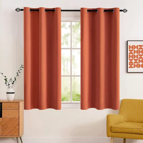 Miniatura 105 de MIULEE Cortinas opacas para dormitorio o sala de estar, juego de 2 paneles de cortina para ventana con aislamiento térmico y bloqueo de luz
