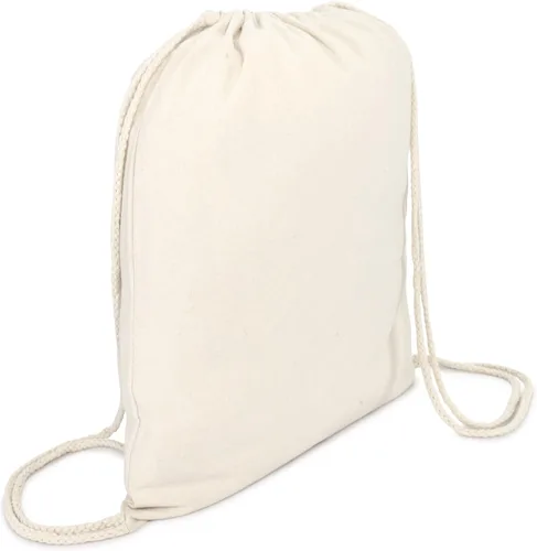 Miniatura 2 de DALIX Mochila de lona con cordón para gimnasio para hombre y mujer, paquete de 2, Natural, Viajar