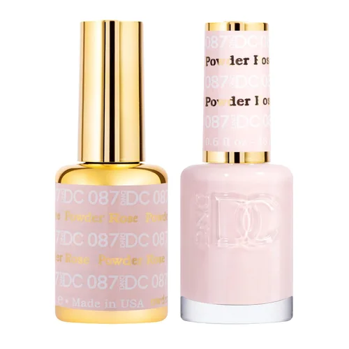 Miniatura 30 de DND - Juego de esmaltes de gel, colección beige nude, esmalte de gel UV/LED y esmalte de uñas secado al aire, dúo de esmalte a juego sin astillas