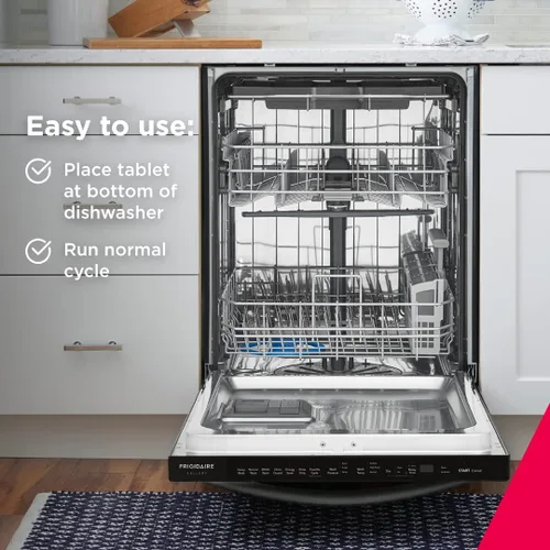 Miniatura 5 de Frigidaire ReadyClean - Limpiador probiótico para lavavajillas, 6 tabletas, color blanco, 6