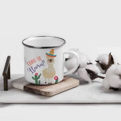 Miniatura 2 de Andaz Press Taza de café de acero inoxidable con temática de alpaca de 11 onzas, regalo de broma, colorido gráfico de llama bohemio, 1 paquete, taza