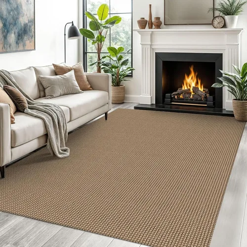 Miniatura 103 de EARTHALL Alfombra de pasillo 3x14 pies, alfombras lavables extra largas para pasillos, tejidas, antideslizante, alfombra trenzada para entrada