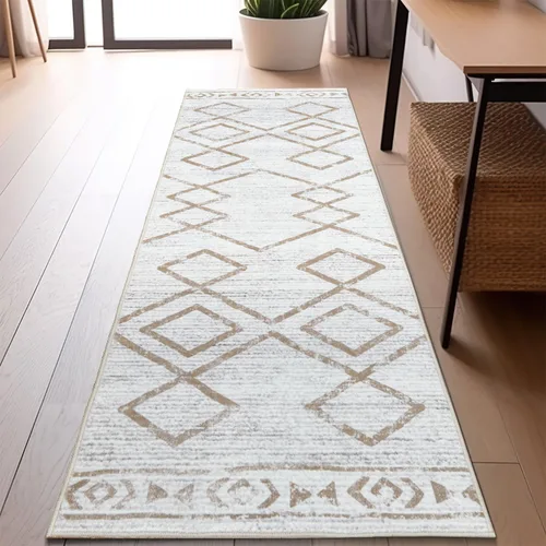 Miniatura 91 de jinchan Alfombra marroquí de pasillo 2x10 para pasillo - Alfombra de pasillo para cocina bohemia lavable a máquina, alfombra moderna suave, Boho