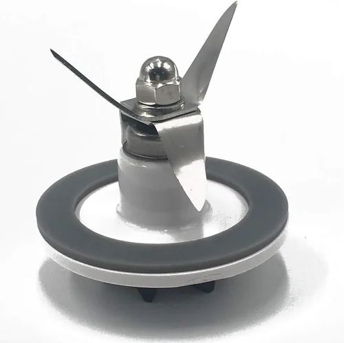 Miniatura 3 de Cuchilla extractora de repuesto SPB-456-2 con collar de licuadora SPB-7CH-LR para Cuisinart Negro