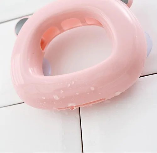 Miniatura 3 de Portacepillos de dientes Kawaii con cara de oso montado en la pared para baños, niños, adolescentes, niñas, dormitorio, colgante, ventosa, soporte