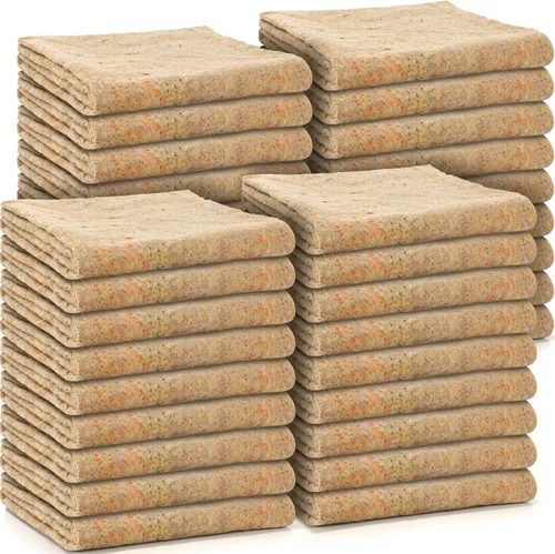 Mantas móviles grandes a granel de 80 x 72 pulgadas, mantas de almacenamiento para mudanzas, mantas acolchadas para muebles para proteger los