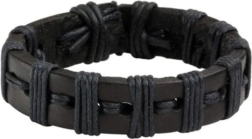 Miniatura 7 de Manfnee - Pulsera trenzada de cuero para hombres y mujeres ajustable