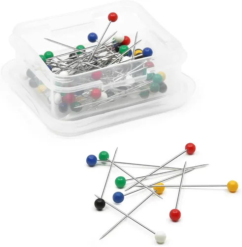 Miniatura 3 de Dritz 45 pines de punta de bola, largos, 1-1/2 pulgadas (75 unidades)