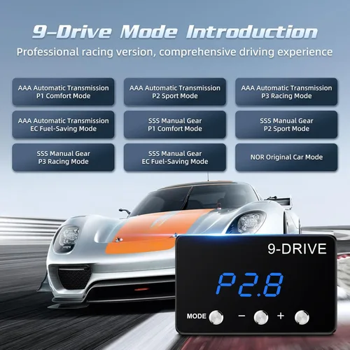 Miniatura 3 de Controlador de respuesta del acelerador, 9 modos de conducción, acelerador de pedal electrónico inteligente compatible con Chevrolet Silverado
