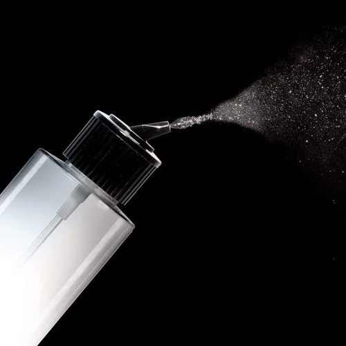 Miniatura 6 de VViViD Botellas vacías de plástico transparente sin BPA de 4 onzas con tapa giratoria, tapa de pulverización de niebla y tapa de boquilla abatible