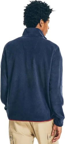 Miniatura 4 de Nautica Sudadera de forro polar con cremallera de 14 para hombre