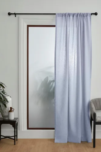 Miniatura 22 de Solino Home Cortina de lino europeo color beige, 52 x 96 pulgadas, filtro de luz, con bolsillo para barra, 96 pulgadas, 100% lino puro, tratamiento