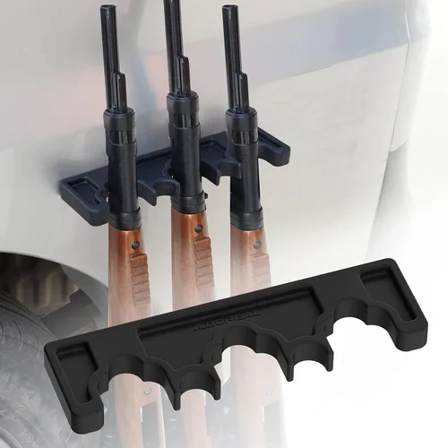 Miniatura 9 de Adoreal Organizador magnético para rifles, organizador de armas de goma duradera para almacenamiento de armas, soporte magnético para armas