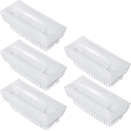 Miniatura 9 de 5 cepillos de uñas para limpiar las uñas, cepillos de mano para limpiar las uñas para hombres, cepillo no desechable, plástico resistente para manos