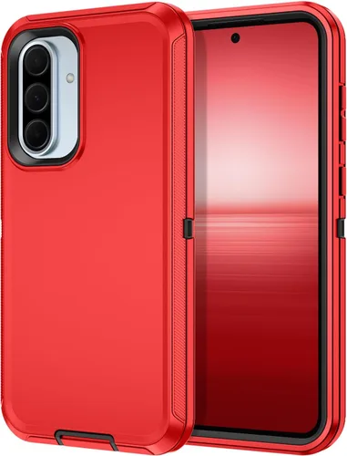 Miniatura 22 de I-HONVA Funda para Samsung Galaxy A52 5G a prueba de golpes, a prueba de polvo y caídas, 3 capas de protección de cuerpo completo