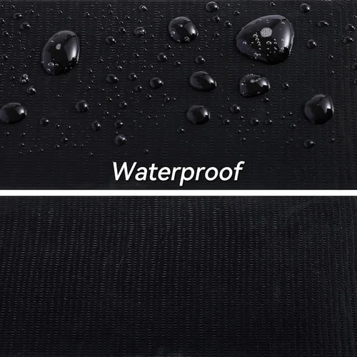 Miniatura 3 de Reniteco Cinta adhesiva negra: 2 pulgadas x 45 yardas, impermeable y para todo tipo de clima, sin residuos, resistente a los rayos UV, resistente