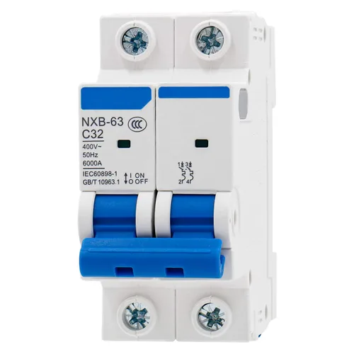 Miniatura 17 de Baomain Disyuntor miniatura DZ47-63 Break AC 230V/400V 1Amp 2 Polo Montaje en riel DIN (1 Amp.) Reliably protects AC home circuits from overloads