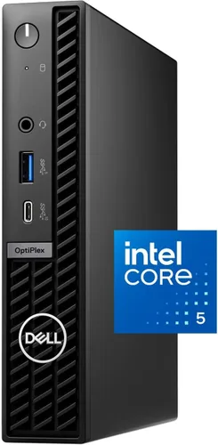 Dell OptiPlex 7020 MFF - Computadora de escritorio con factor de forma micro - Intel Core i5-14500T de 14ª generación de 14 núcleos hasta 4.8 GHz,