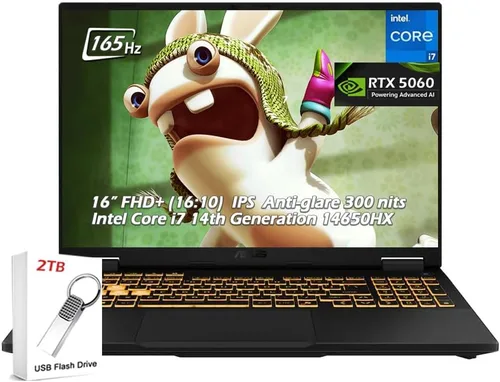 Miniatura 17 de ASUS TUF Gaming F16 (2025) - Laptop para juegos, pantalla IPS-Level FHD+ de 16” a 165 Hz, 16:10, procesador Intel® Core™ i7 14650HX, NVIDIA® GeForce