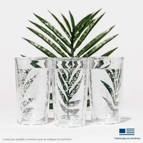 Miniatura 8 de Tervis Yao Cheng - Vaso aislado de doble pared de cristal verde hecho en Estados Unidos mantiene las bebidas frías y calientes, 16 onzas, 4