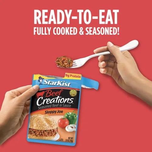 Miniatura 16 de StarKist Chicken Creations BOLD - Bolsa estilo búfalo (5 onzas, 12 unidades) Carne blanca totalmente cocida con alto contenido de proteínas, sin
