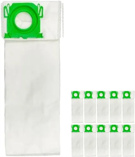 Paquete de 10 bolsas de aspiradora 5093AM para SEBO 370 X, G y C Series Bolsas verticales para aspiradoras, compatibles con SEBO Felix, E3, K3, X1