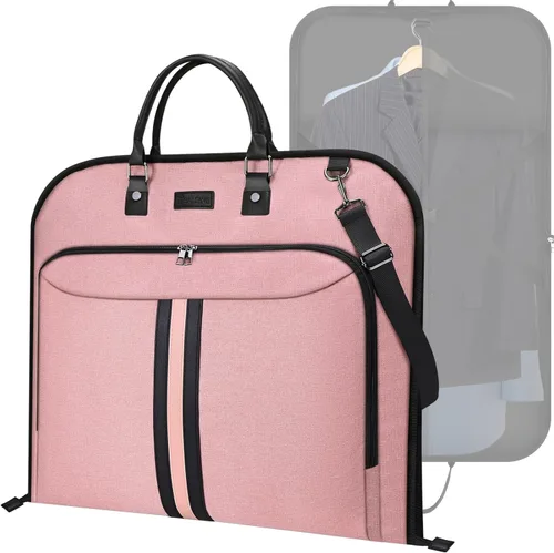Miniatura 10 de Bolsa de ropa de viaje BALEINE, bolsa de traje de viaje para hombres, bolsa de ropa de 42'' impermeable para llevar, bolsa de ropa de viaje