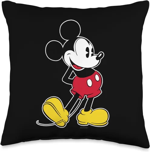Disney Mickey Mouse Classic Pose - Almohada negra