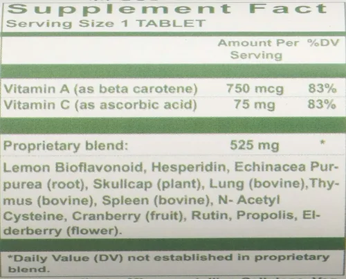 Miniatura 2 de Nutri-West - Fórmula sino-pulmonar 60 tabletas