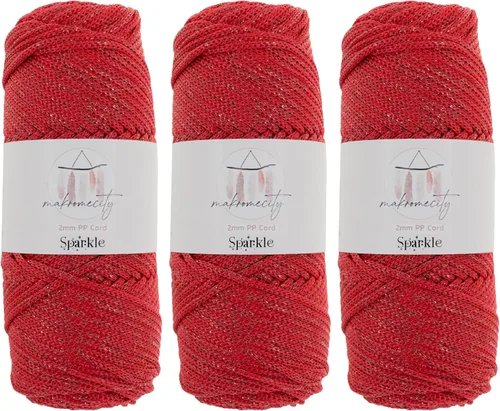 Miniatura 12 de Makromecity, Cordón de macramé de poliéster de 2 mm x 38 m (125 yardas) 2 mm de polipropileno, cordón de macramé para crochet, bolsas de macramé