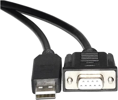 Miniatura 5 de PL2303GT CHIP USB a DB9 Hembra/Macho Adaptador a RS232 RS-232C Convertidor Serial Estándar PINOUT y cable de módem nulo (3.3 ft, DB9 macho PINOUT 1)
