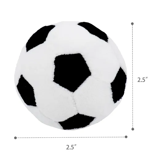 Miniatura 6 de June Garden Mi Primer Béisbol de 2.5 pulgadas - Juguete de Peluche con Sonajero para Bebé - Juguete Deportivo Suave y Seguro para Bebés Niños y Niñas