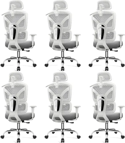 Miniatura 20 de Ergonomic Office Desk Chair, Breathable Mesh Office Chair with Lumbar Support, Computer Desk Chairs Comfy for Home Office, Work, Study, 300LBS