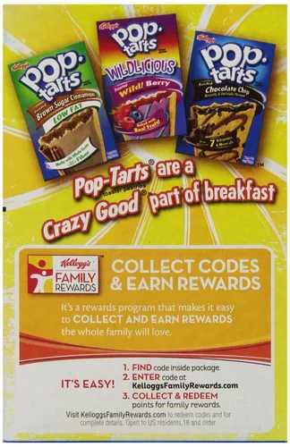 Miniatura 5 de Kellogg's Pop-Tarts - Pasteles tostadores de arándanos esmerilados, 8 unidades (paquete de 2)